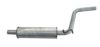 VW 2K0253209P Middle Silencer